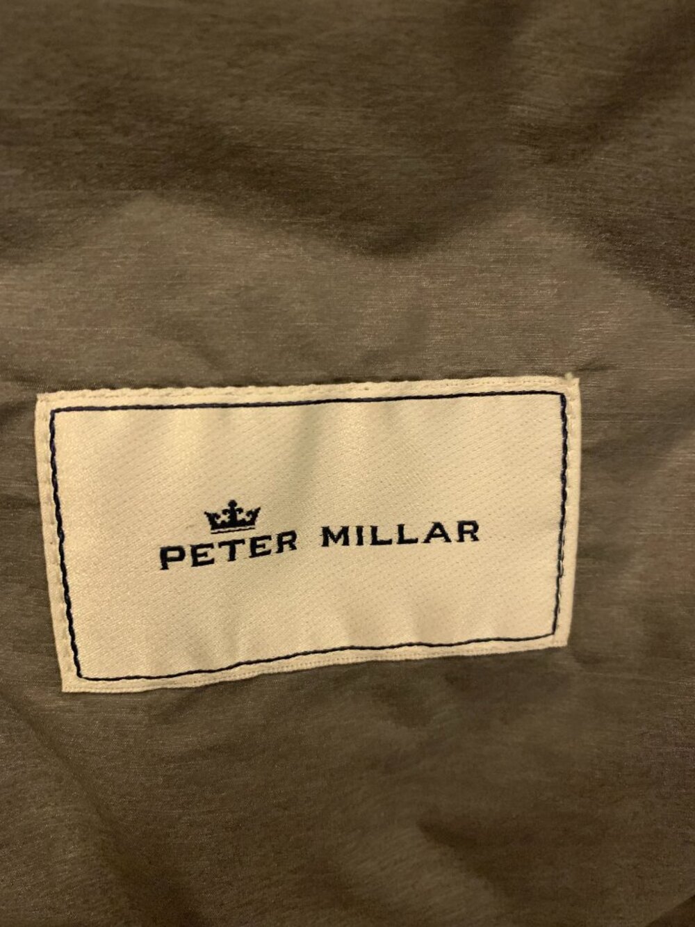 Peter Millar Grey Puffer Vest Full Zip Men's XXL - Picture 5 of 5